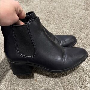 Target Black Heeled Ankle Boots